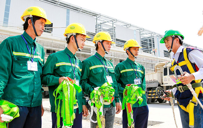 Công tác an toàn vệ sinh lao động